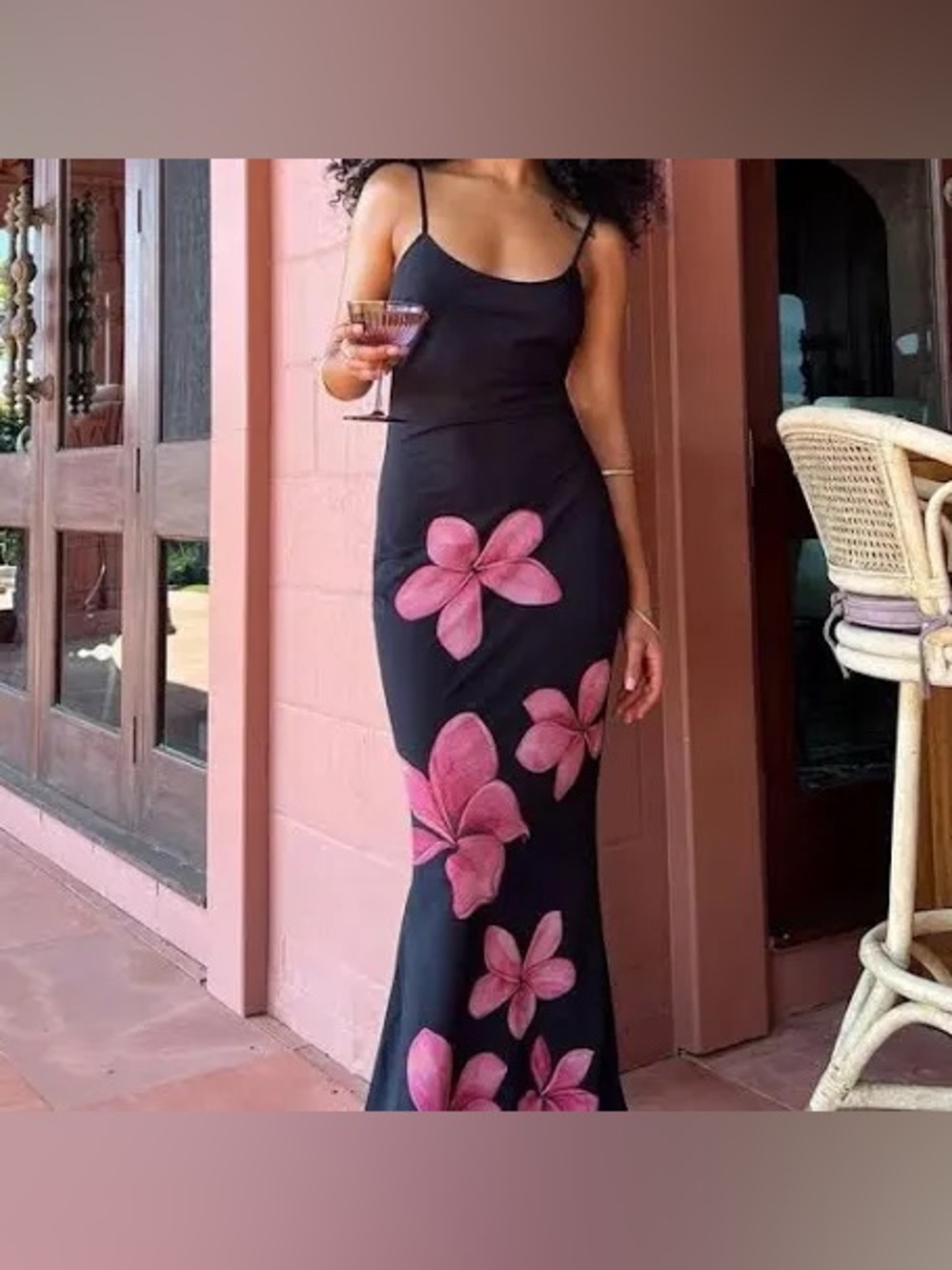 Princess Polly Katrine Flower Maxi Dress